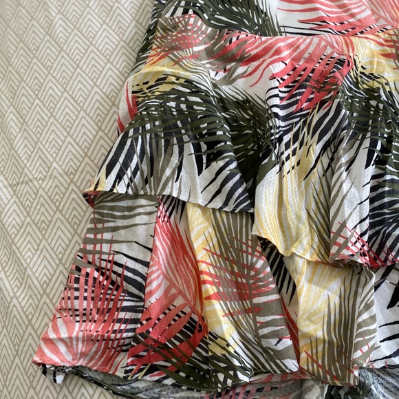 White House Black Market Tropical Palm Skirt - Picture 11 of 15